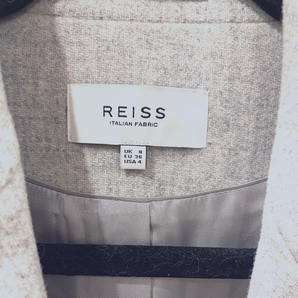 REISS WOOL COAT Size 4 (UK 8/ USA 4) - Picture 2 of 14